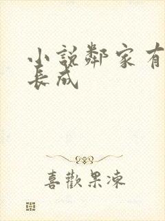 小说邻家有女初长成