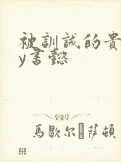 被训诫的贵妃by书懿