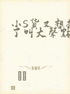 小S货又想挨C了叫大声点小