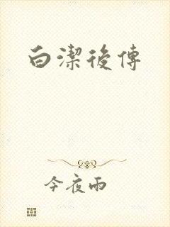 白洁后传
