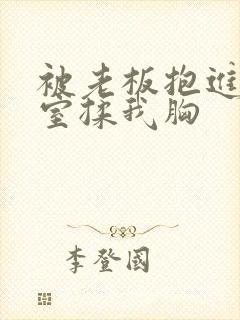 被老板抱进办公室揉我胸