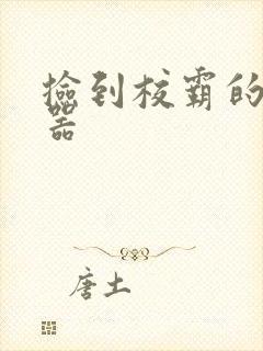 捡到校霸的遥控器