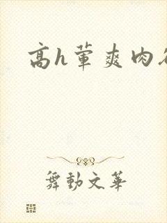 高h荤爽肉欲文