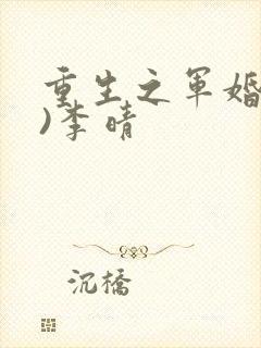 重生之军婚(h)李晴