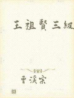 王祖贤三级