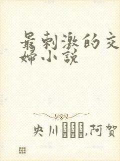 最刺激的交换夫妇小说