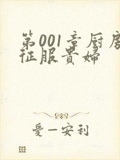 第001章厨房征服贵妇