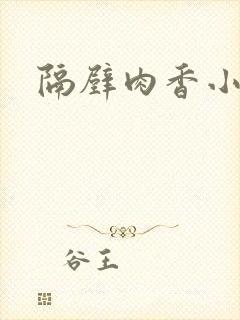 隔壁肉香小说