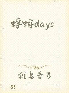 蜉蝣days