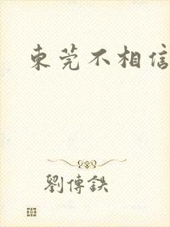 东莞不相信眼泪