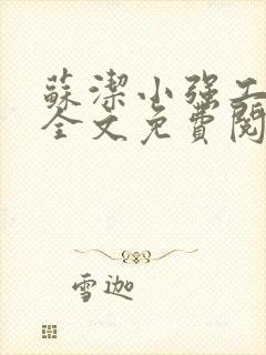 苏洁小强工地情全文免费阅读