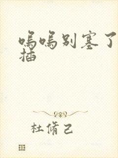 呜呜别塞了啊抽插