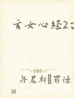 玄女心经2高潮