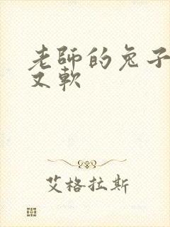 老师的兔子又大又软