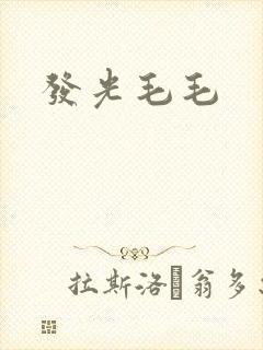 发光毛毛