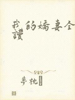 我的娇妻全文阅读