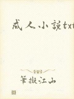 成人小说txt