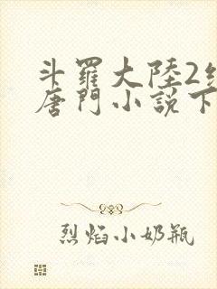 斗罗大陆2绝世唐门小说下载