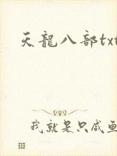 天龙八部txt