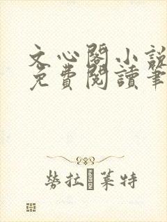 文心阁小说全文免费阅读笔趣阁