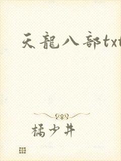 天龙八部txt