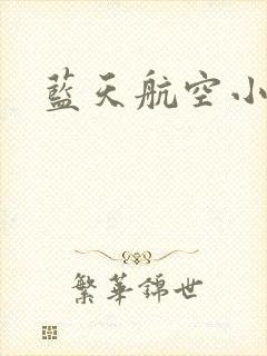 蓝天航空小说
