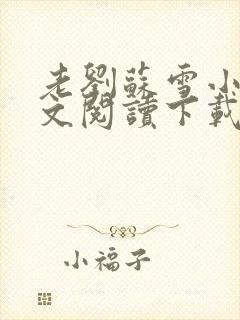 老刘苏雪小说全文阅读下载