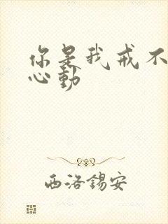 你是我戒不掉的心动