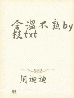 含温不熟by词枝txt