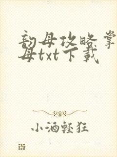 韵母攻略掌中美母txt下载