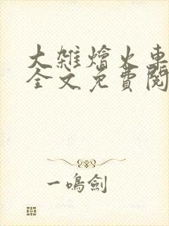 大杂烩火车小说全文免费阅读