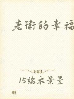 老卫的幸福生活