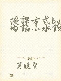 授课方式by 肉馅小水饺