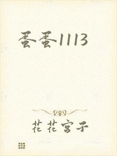 蛋蛋1113
