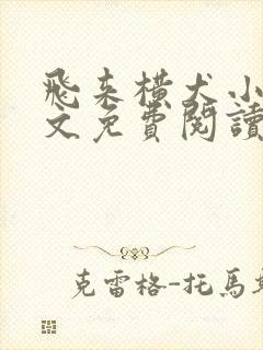 飞来横犬小说全文免费阅读无弹窗笔趣阁