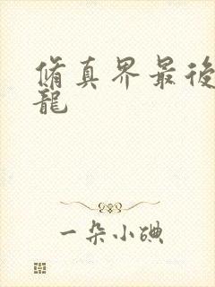 修真界最后一条龙