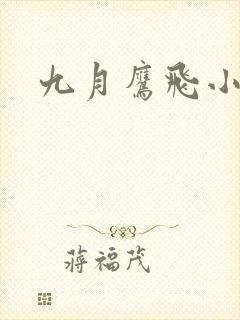 九月鹰飞小说