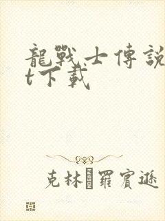 龙战士传说txt下载