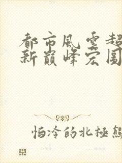 都市风云超前更新巅峰宏图