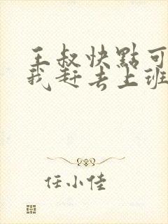 王叔快点可以吗我赶去上班