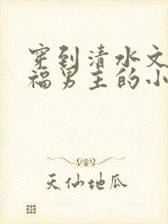 穿到清水文里造福男主的小说