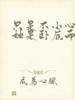 只是不小心发现她是卧底而已