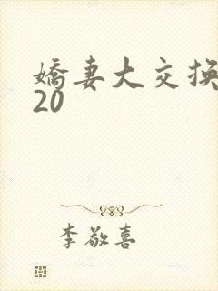 娇妻大交换1一20
