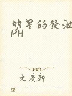 明星的发泄室NPH