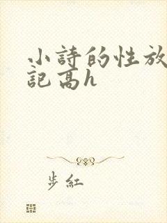 小诗的性放荡日记高h