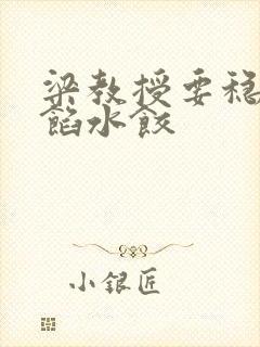 梁教授要稳住肉馅水饺