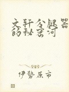 文轩分腿器河马的秘密河