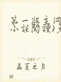 第一版主网(在小说阅读)免费阅读