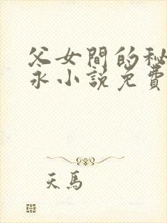 父女间的秘密赵永小说免费阅读