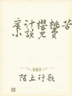 蜜汁樱桃苦咖啡小说免费